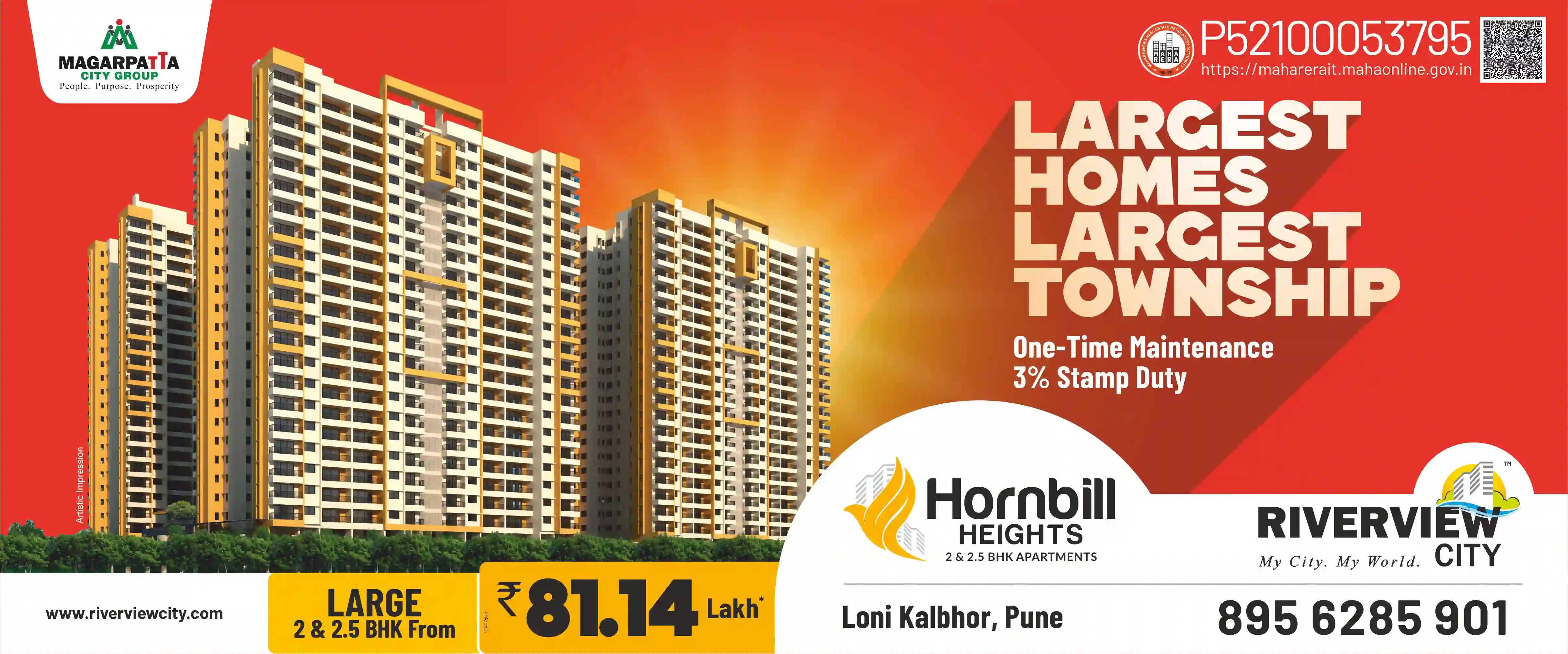 Riverciew City Loni and Riverview City magarpatta