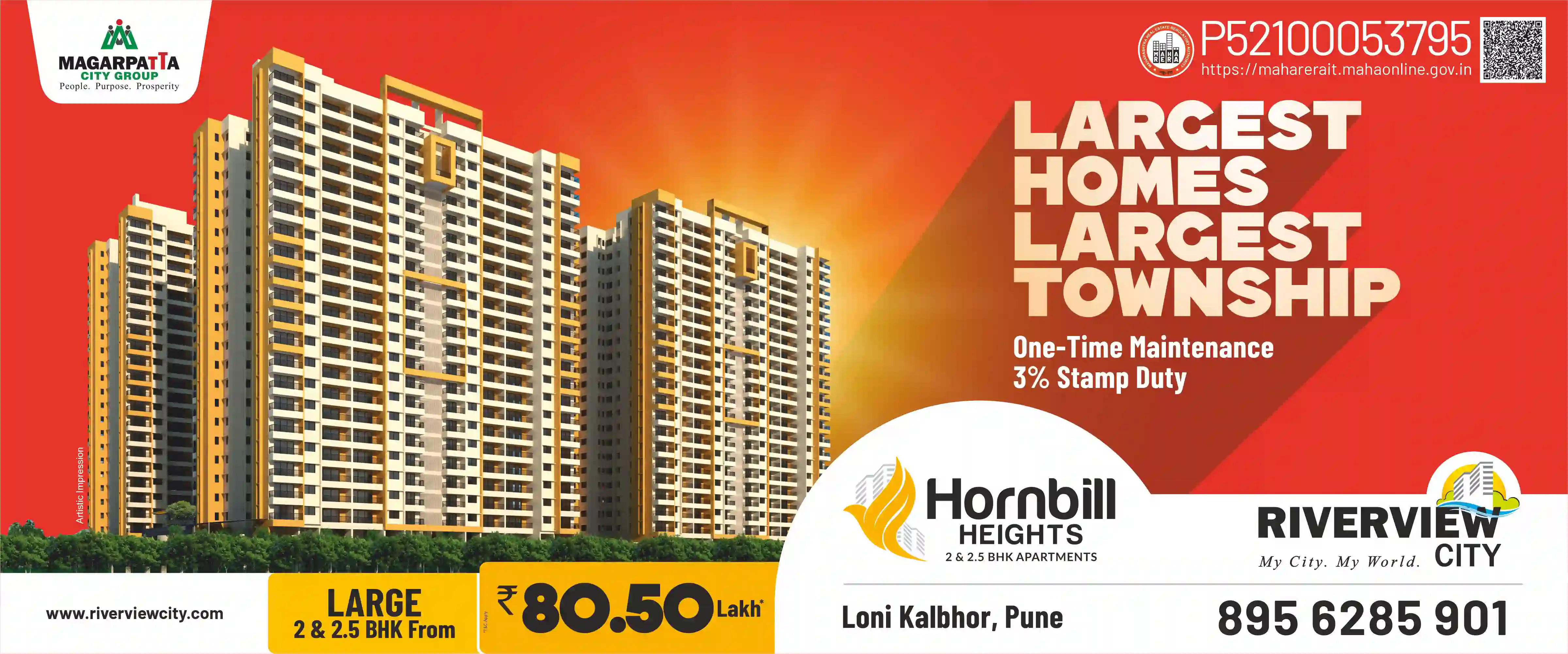 Riverciew City Loni and Riverview City magarpatta